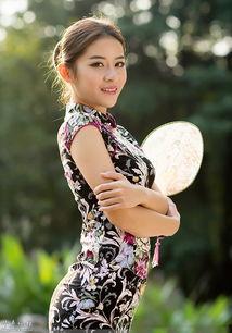 旗袍美女图片,旗袍美女的古典韵味